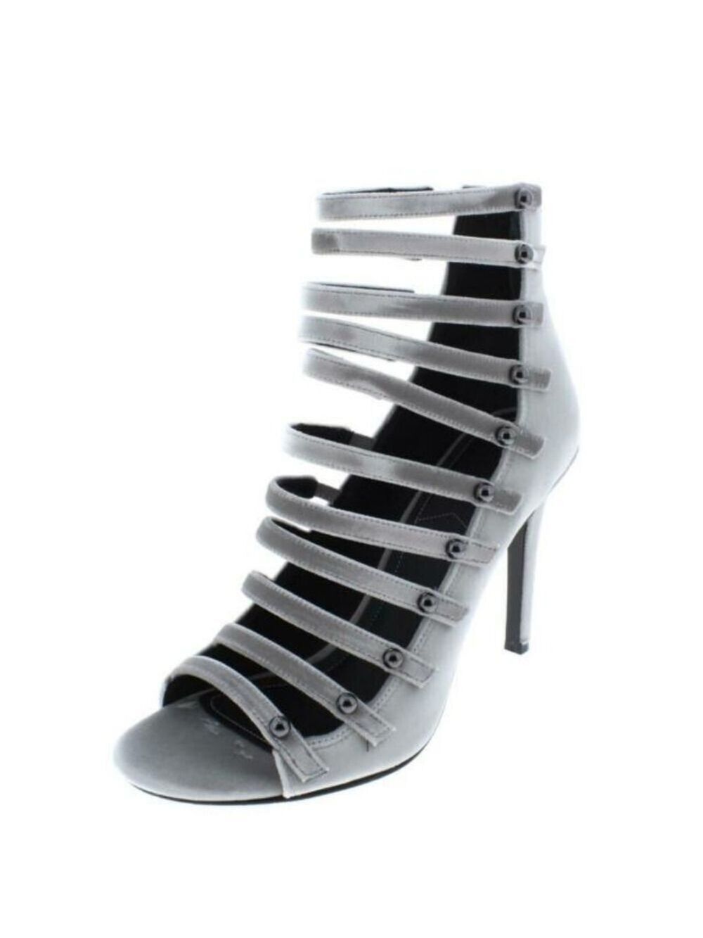 KENDALL + kylie Silver Velvet Giaa 2 Bootie